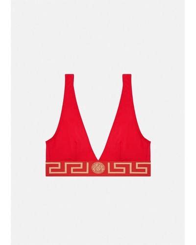 versace swimsuit red|versace swimwear.